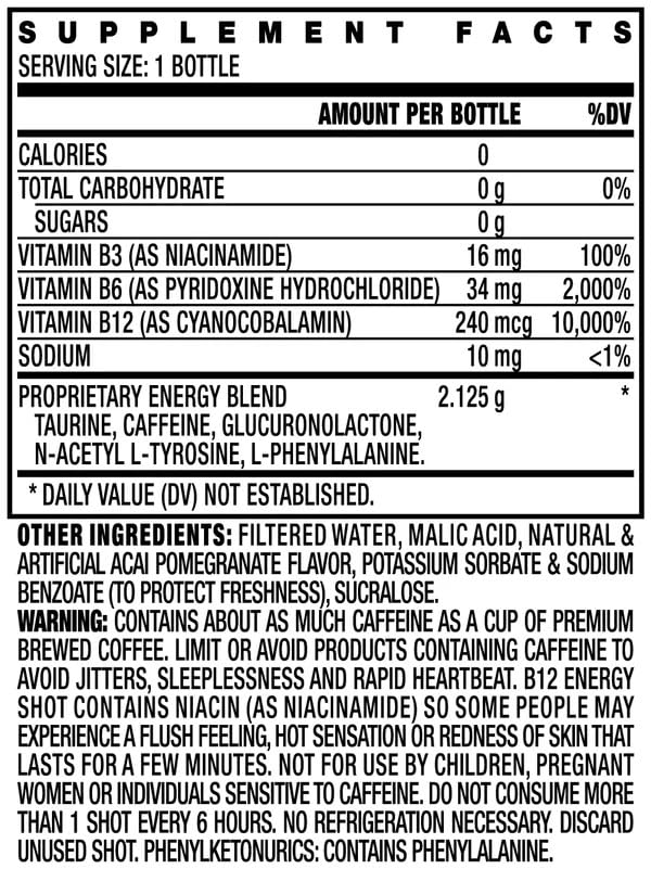 suplemento líquido vitaminas b complejas b12 b6 b3 vegano pack 24 bot