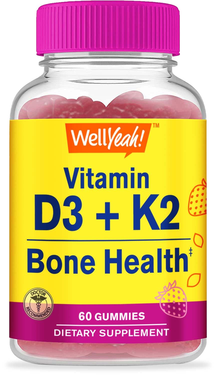 Suplemento masticable vitamínico para niños con zinc y vitaminas
