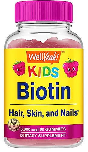 Suplemento masticable vitaminas zinc y biotina para niños
