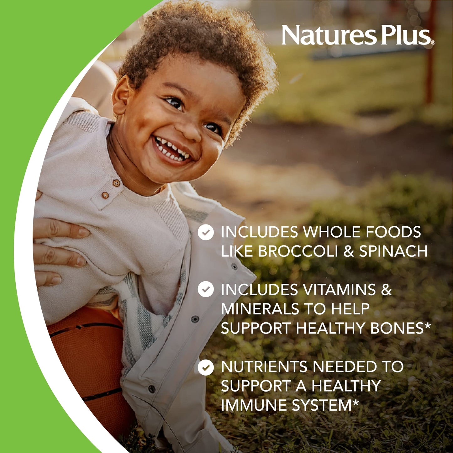 Suplemento multivitaminico para niños NaturesPlus Animal Parade