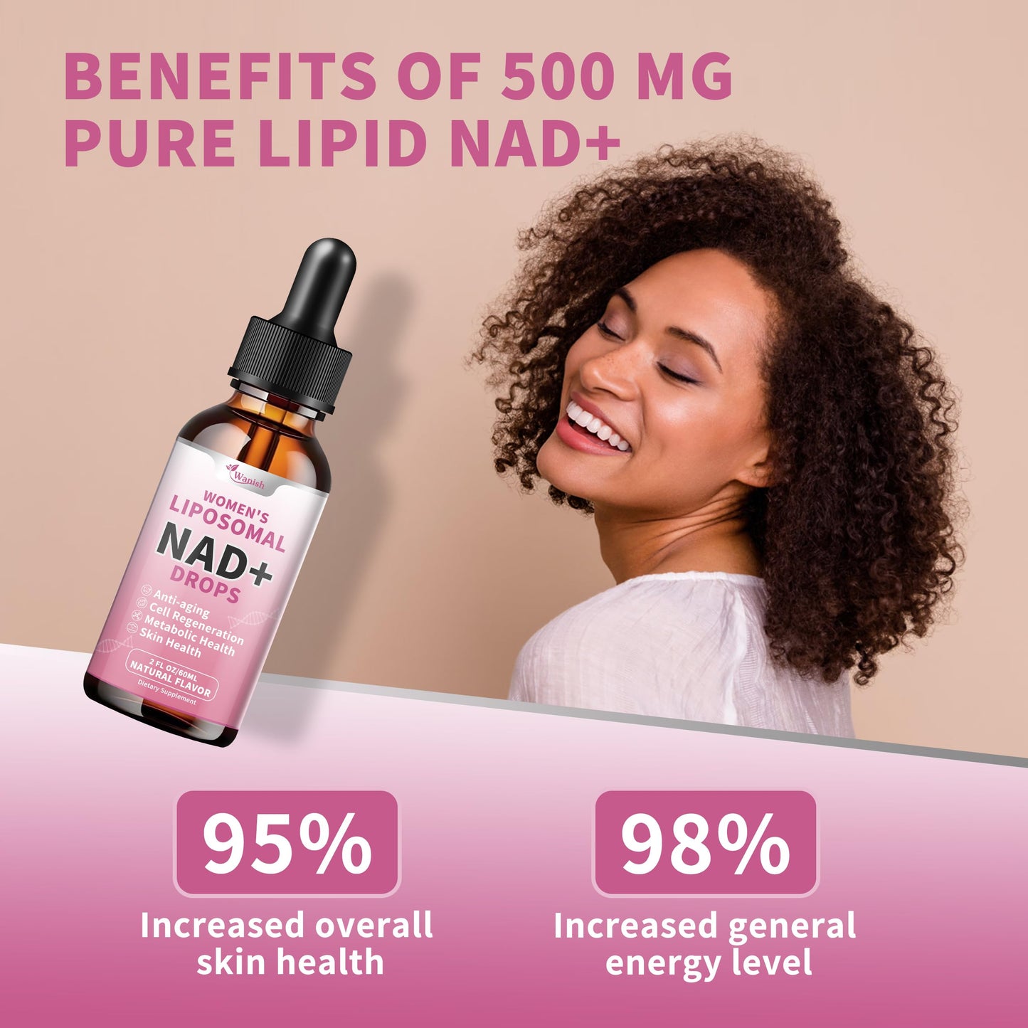 Suplemento NAD liposomal calidad GMP certificado y probado