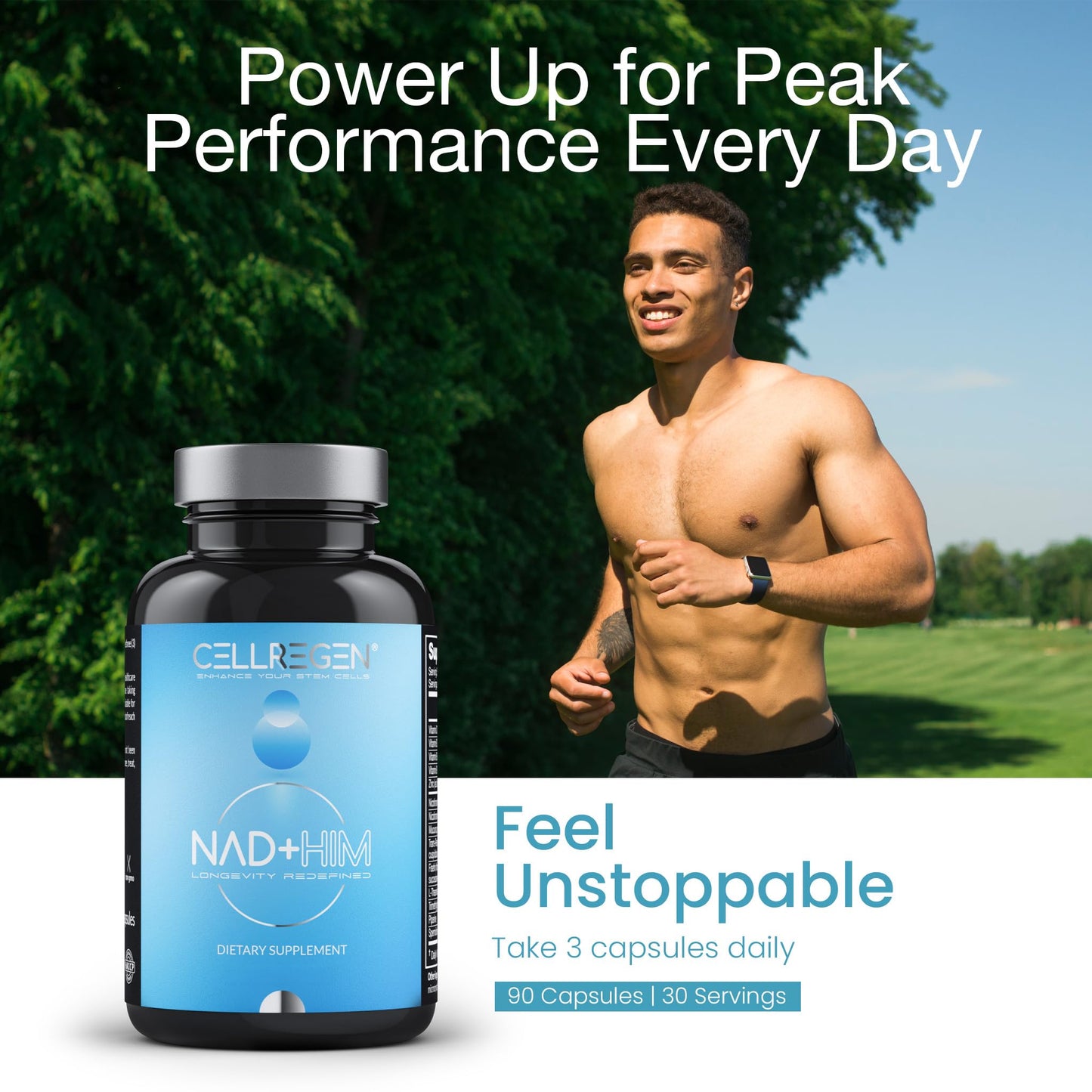 Suplemento natural para energía y salud masculina CELLREGEN