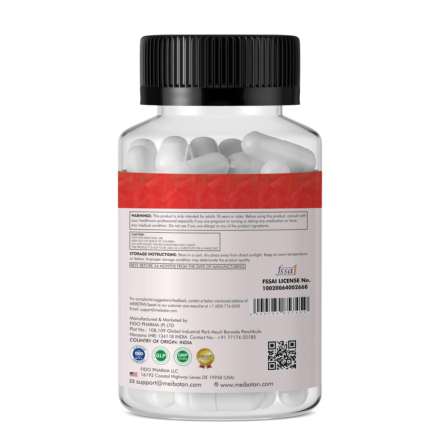 Suplemento natural meibotan vitamina c con rosa mosqueta