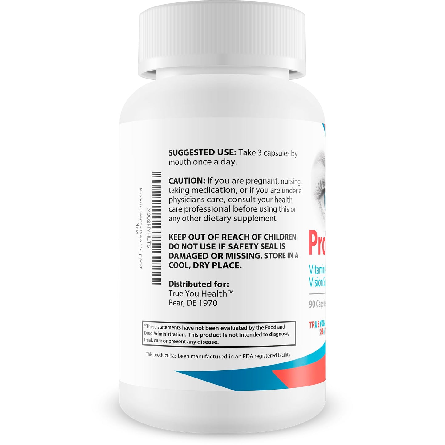Suplemento natural Pro VisiClear vitamina a y luteína