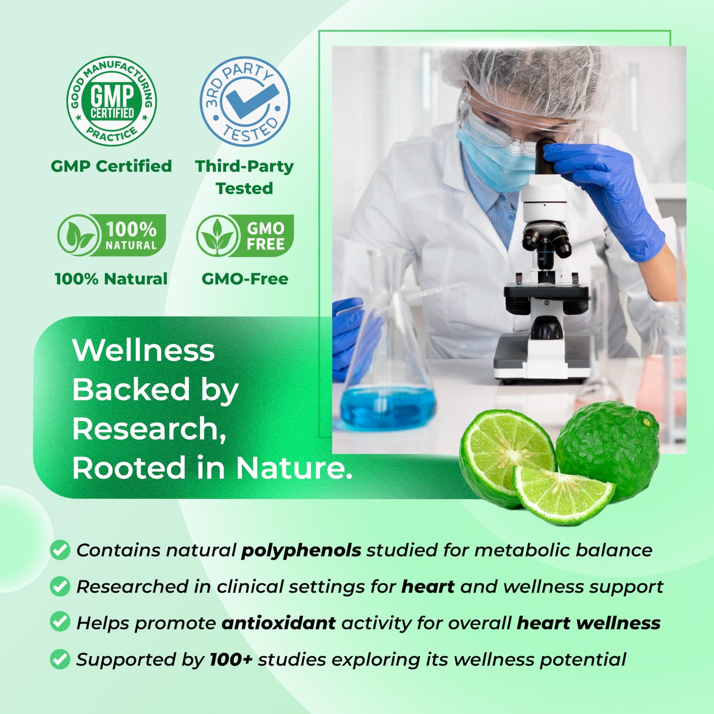 Suplemento natural sotalix con antioxidantes y bergamota cítrica