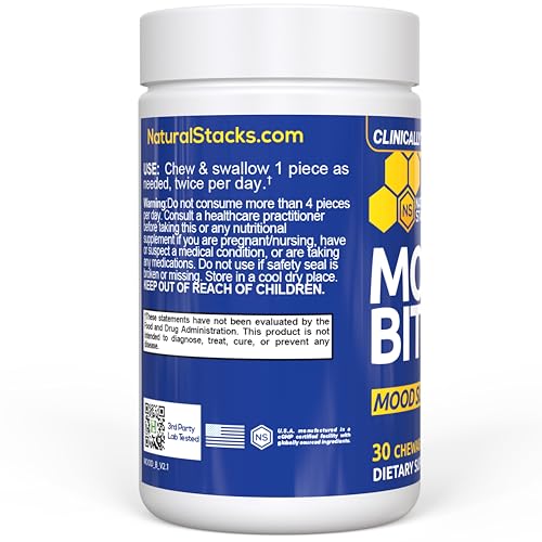 Suplemento Natural Stacks Mood Bites 30 gomitas