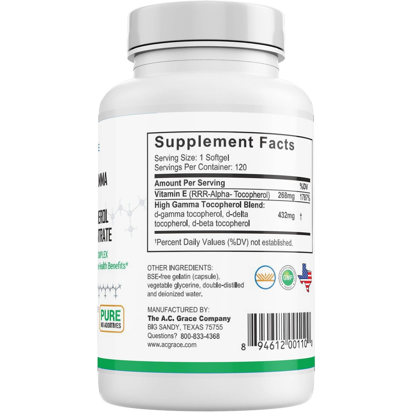 Suplemento natural UNIQUE E para función cerebral