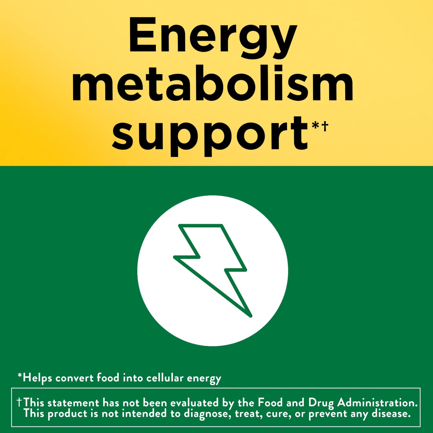 Suplemento Nature Made complejo vitamina B para energía y mente