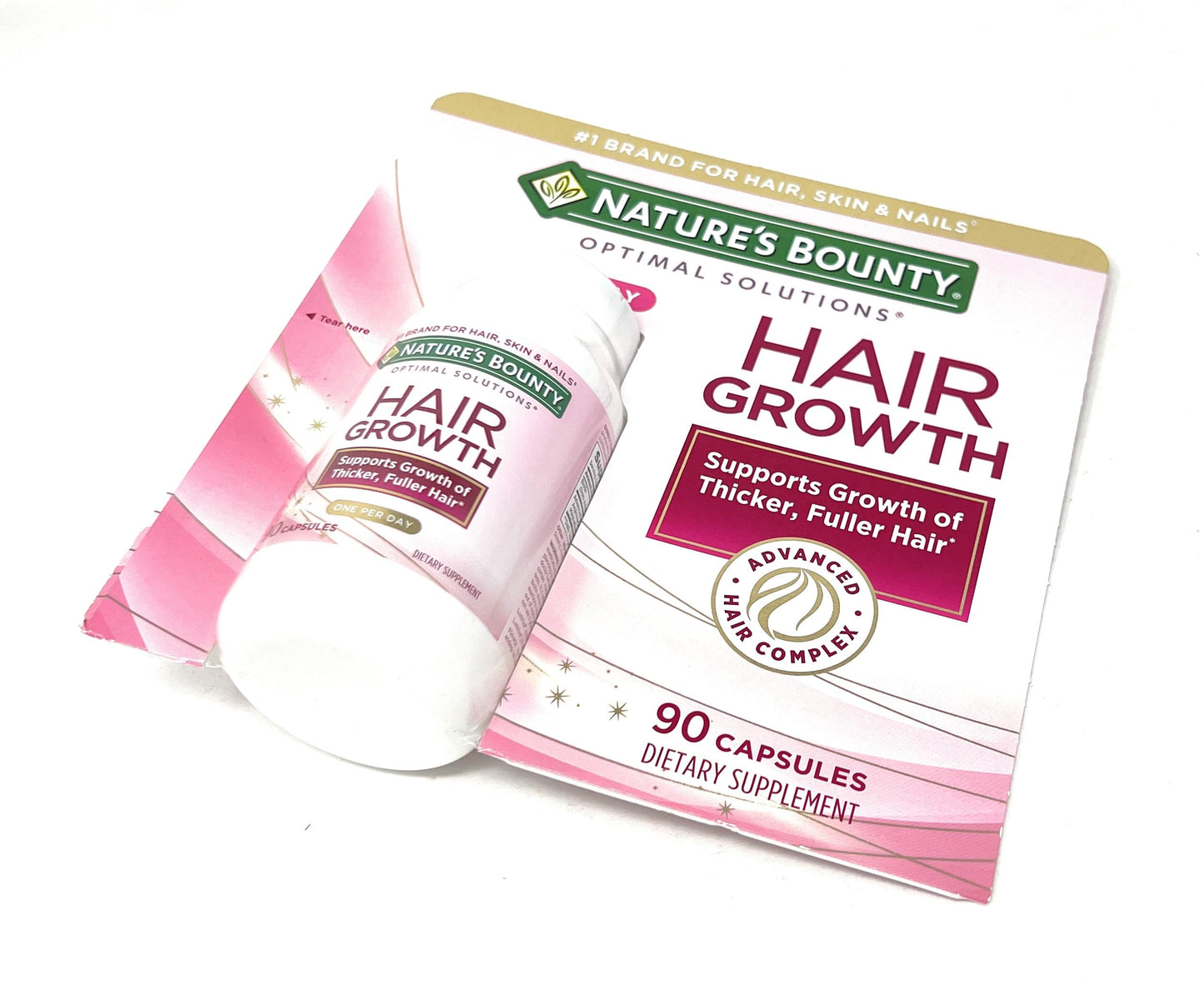 Suplemento Nature's Bounty para piel y uñas saludables