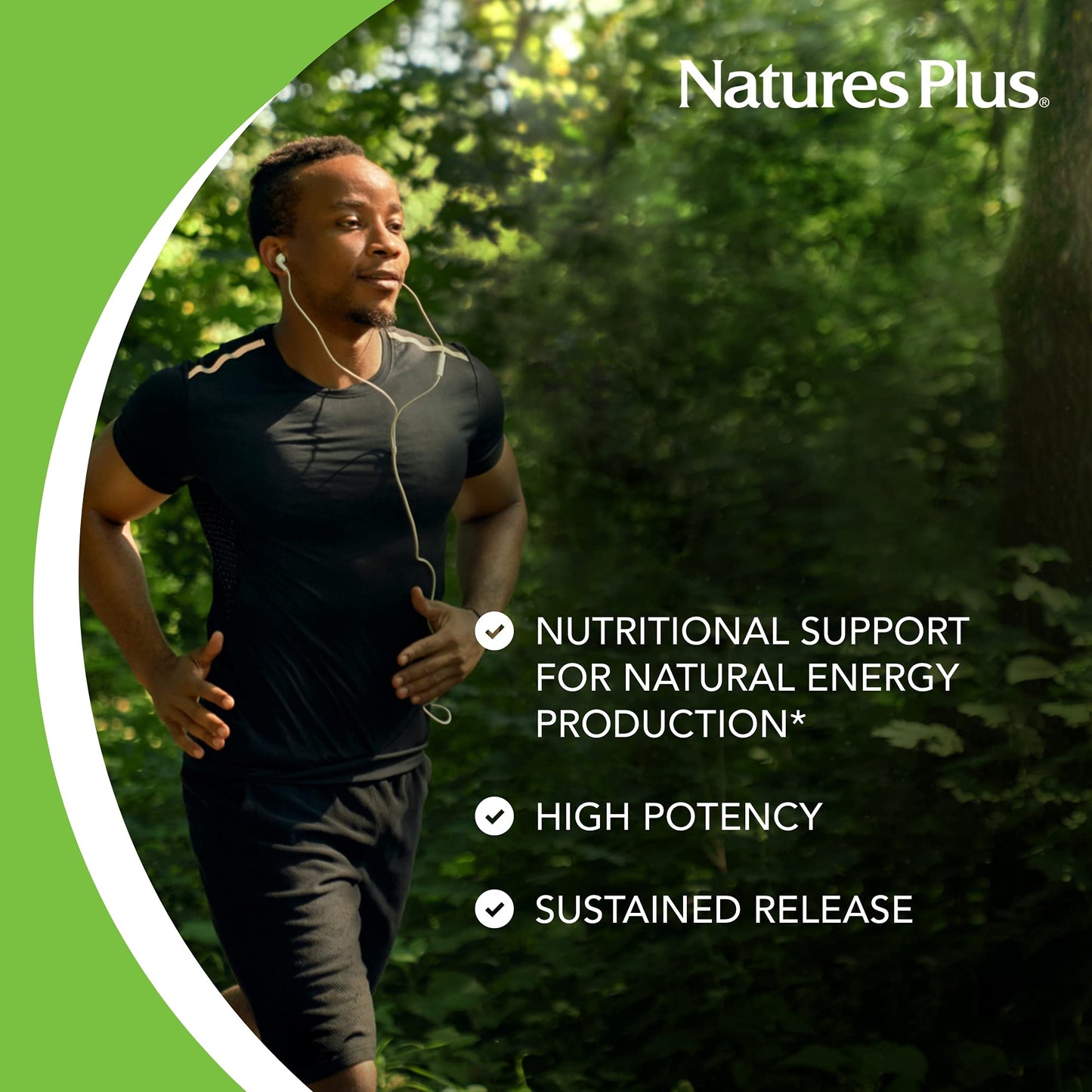 Suplemento Natures Plus biotina B7 B9 30 tabletas