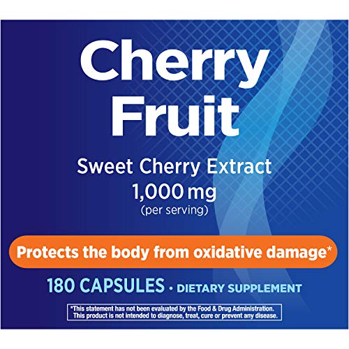 Suplemento Nature's Way cereza dulce propiedades antioxidantes