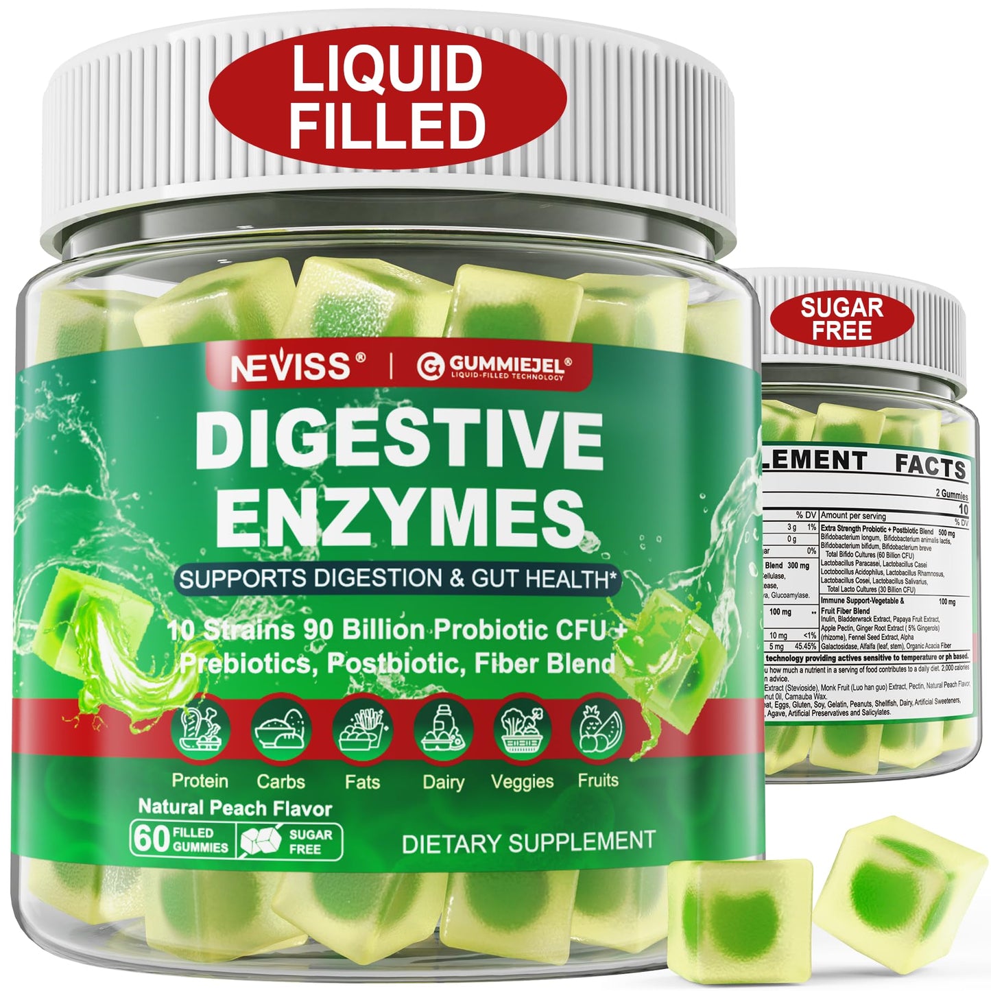 Suplemento neviss vitaminas d3 k2 calcio para huesos