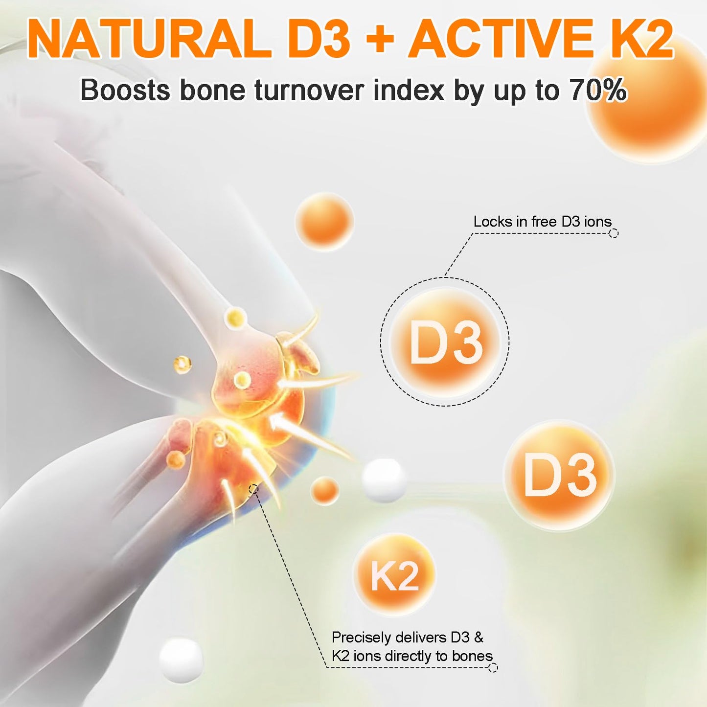 Suplemento newseel vitamina d3 y k2 con omega 3 en líquido