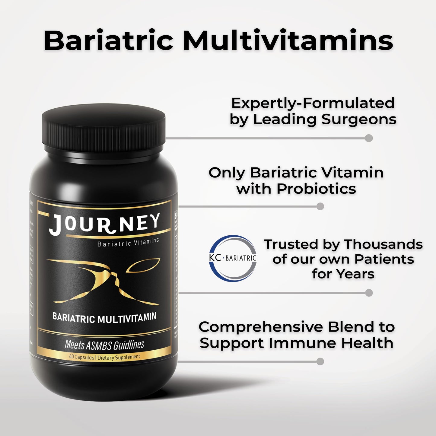 Suplemento nutricional para cirugía bariátrica con probióticos