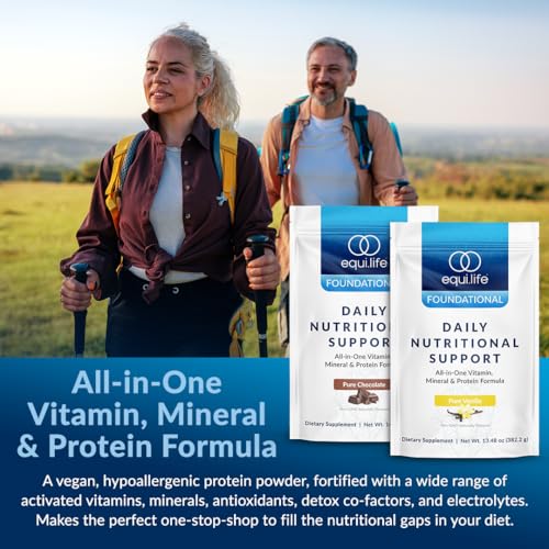 Suplemento nutricional Equilife proteínas y vitaminas naturales
