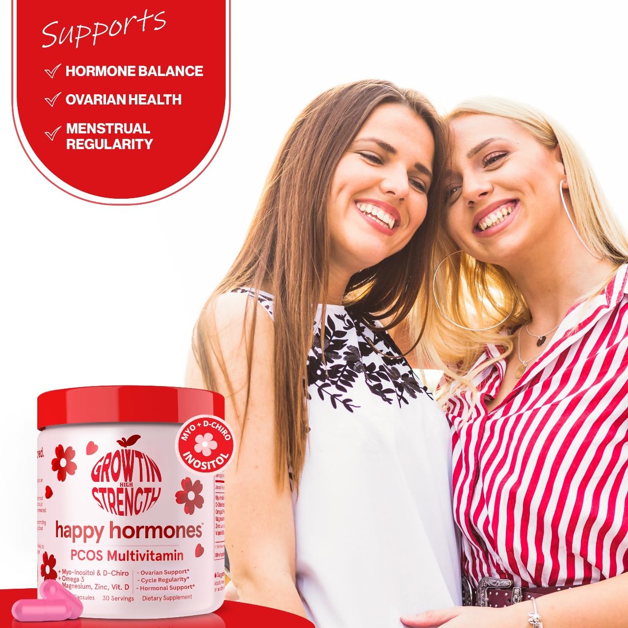 suplemento para equilibrio hormonal y energía femenina