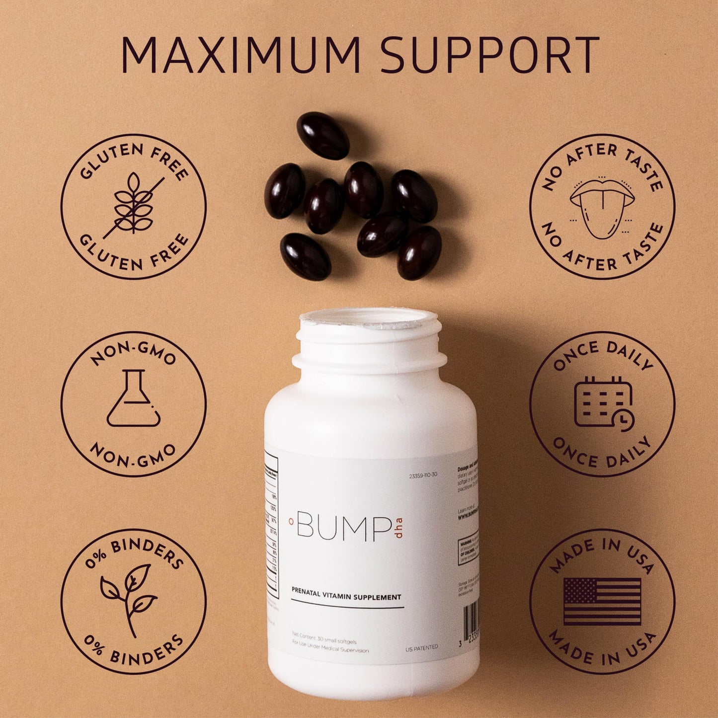 Suplemento prenatal natural centurion labs desarrollo fetal