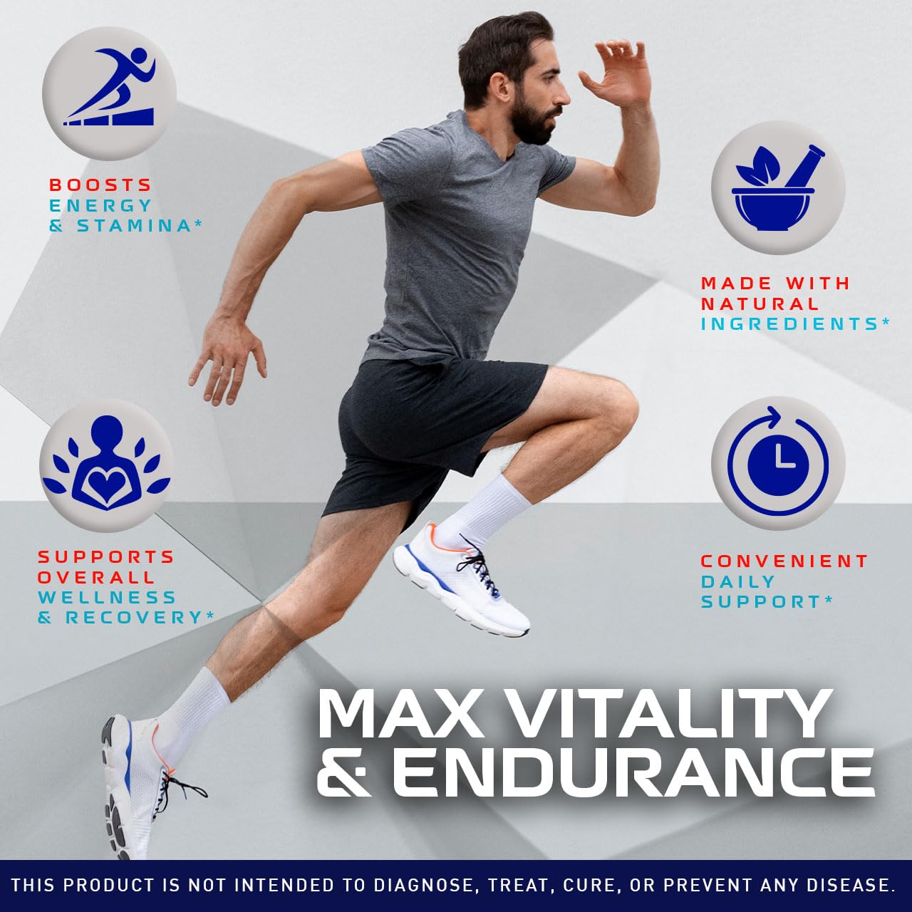 Suplemento Prime Vigor XL Max con ingredientes naturales