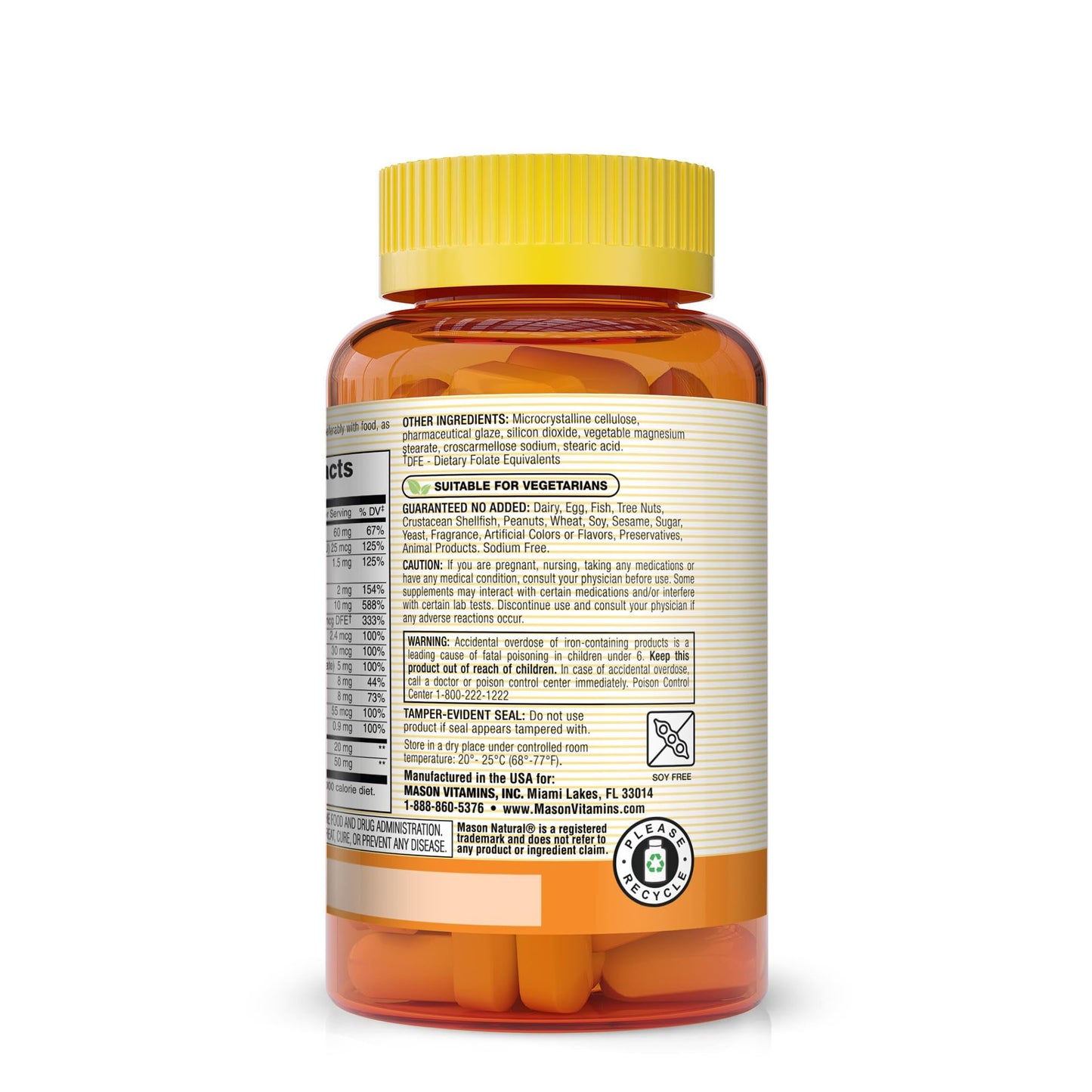 Suplemento renal Mason ingredientes