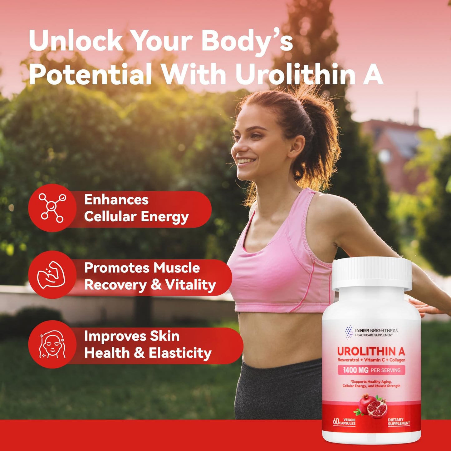 Suplemento para resistencia muscular y belleza Inner Brightness
