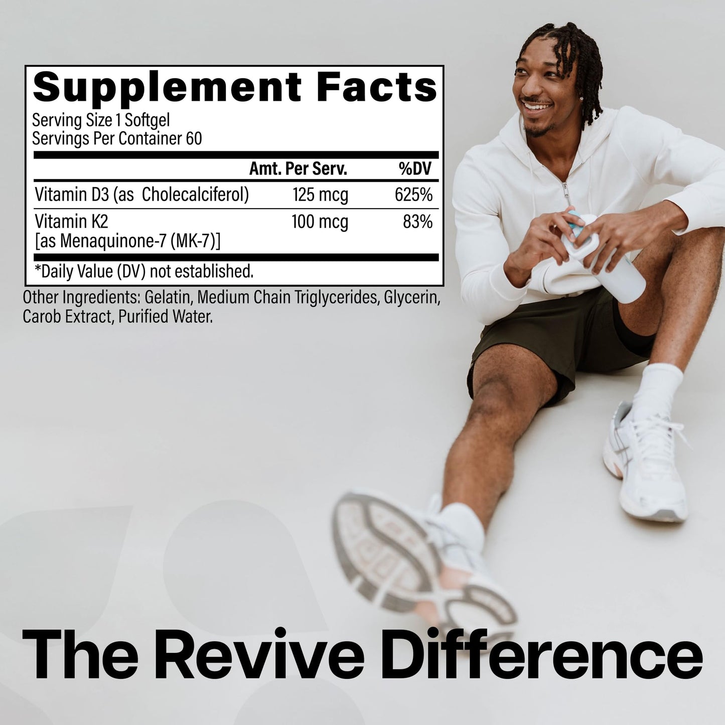 Suplemento revive md vitamina d3 y k2