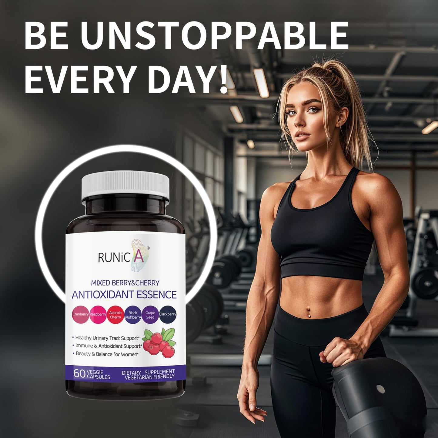 Suplemento RUNICA apto para vegetarianos con Myo y D-Chiro Inositol
