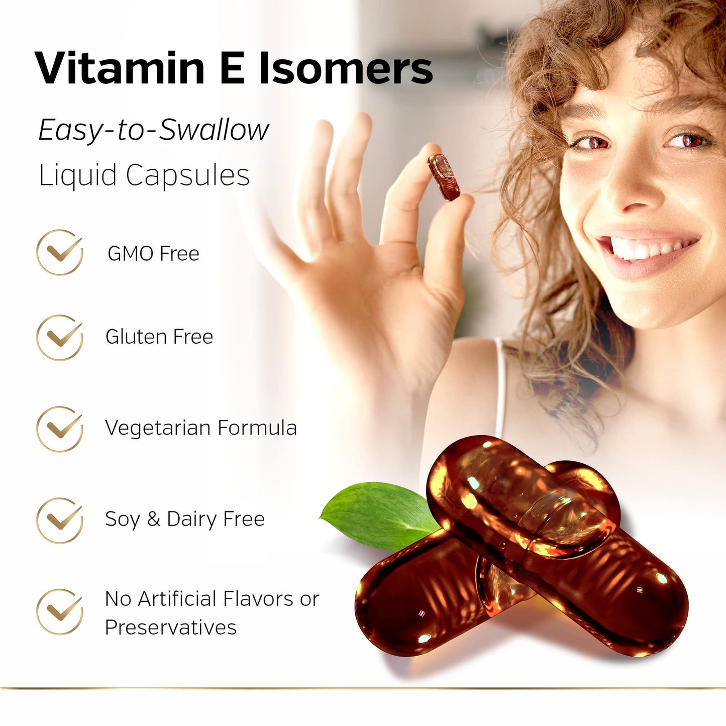 Suplemento para salud metabólica vitamina e tocotrienoles