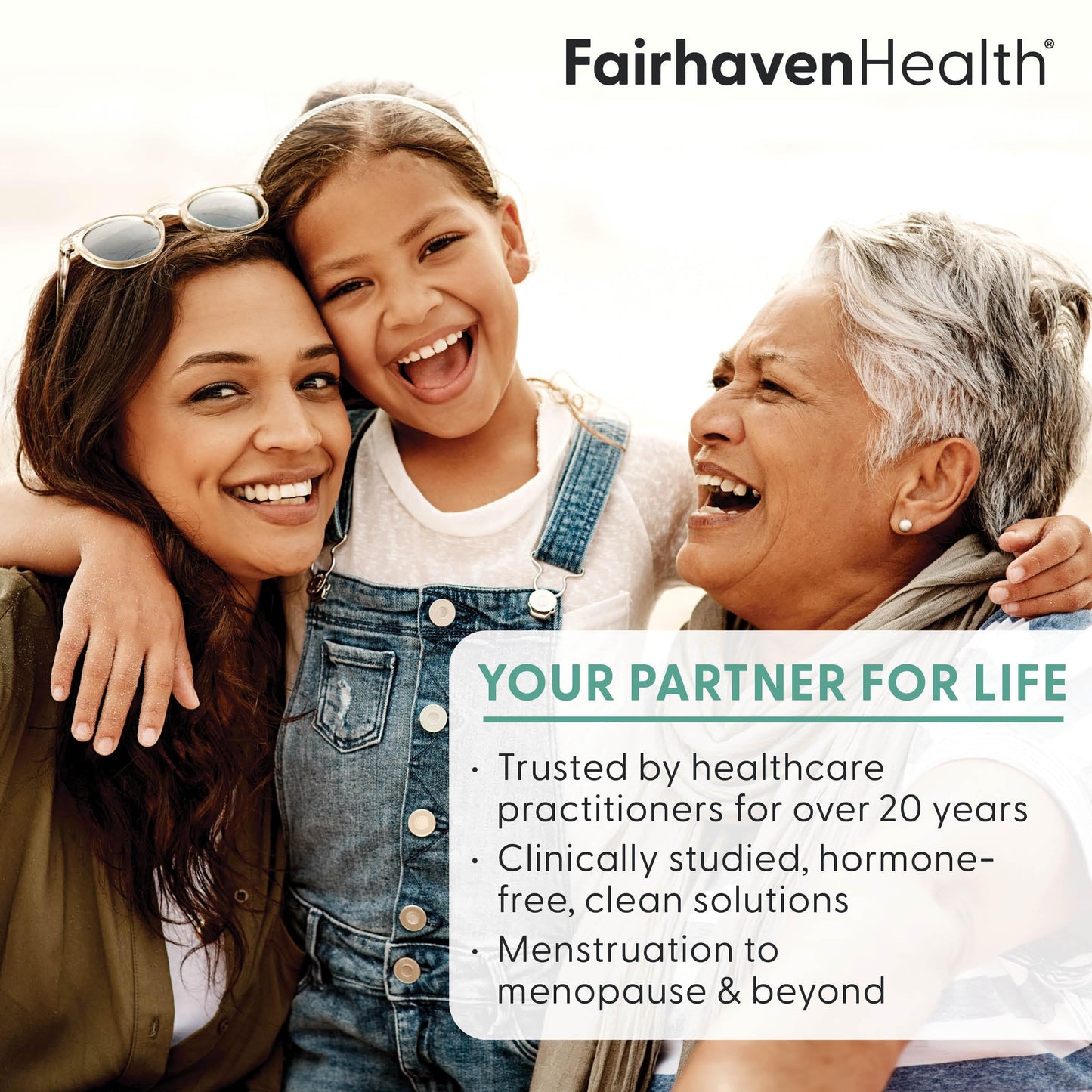 Suplemento para salud reproductiva femenina Fairhaven Health