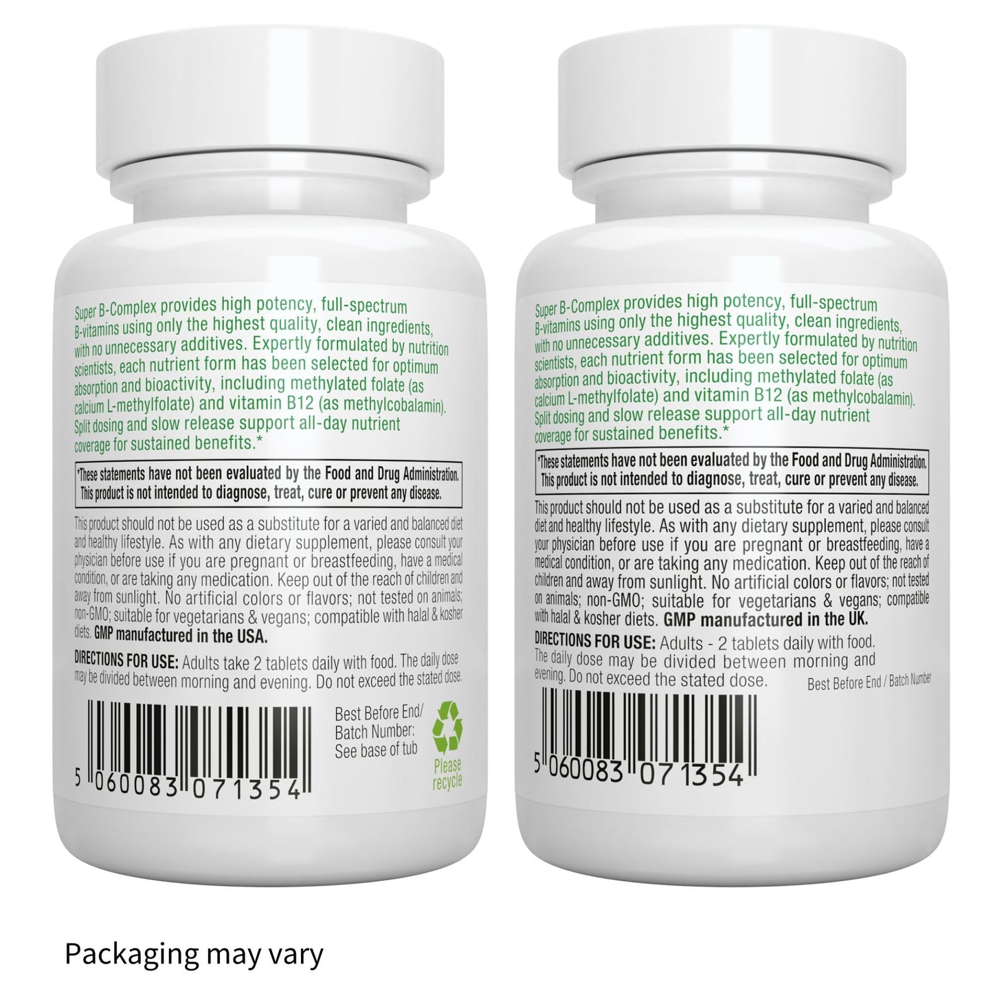 Suplemento Super Complejo B multivitamínico Igennus
