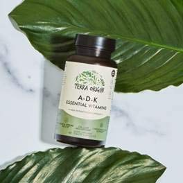 suplemento Terra Origin ADK vitaminas para salud inmune y huesos