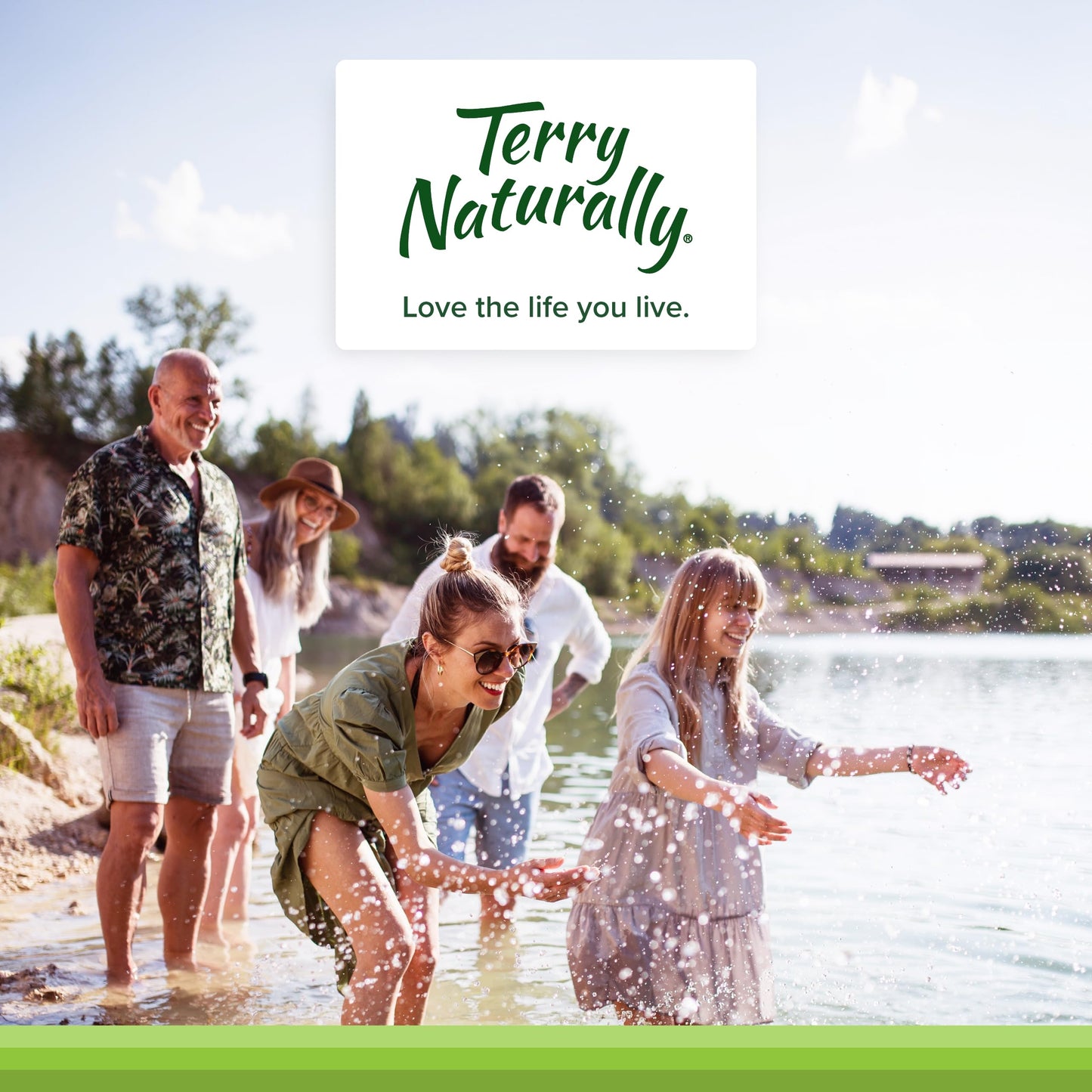 Suplemento Terry Naturally circulacion y salud nerviosa en cápsulas