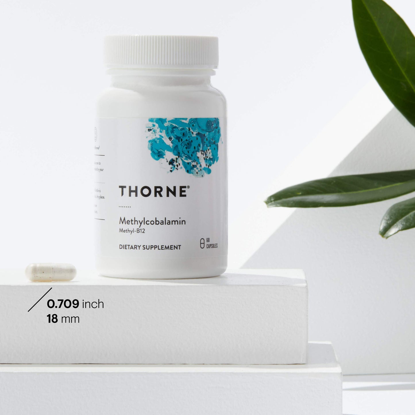 Suplemento Thorne vitamina B12 apoya sueño y metilación