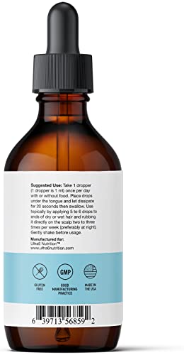 Suplemento Ultra6 Nutrition biotina liquida para inmunidad