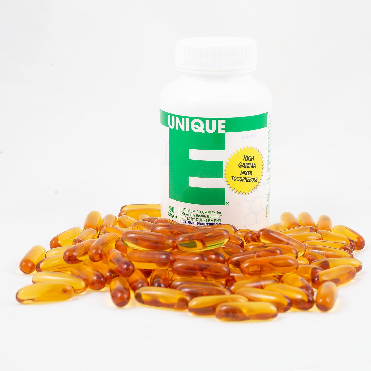 Suplemento UNIQUE E tocoferoles para salud