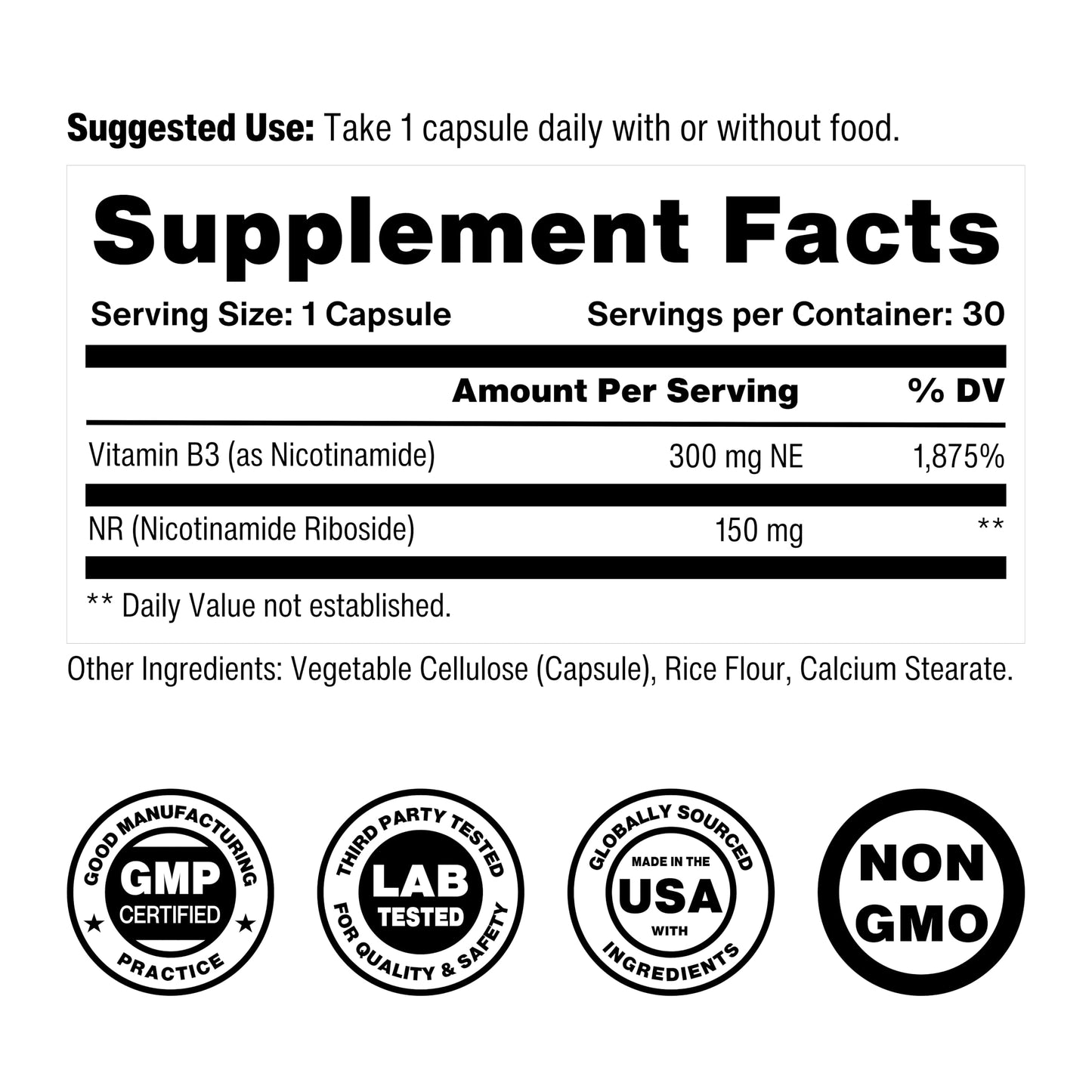 Suplemento vegano Celly NAD Booster sin GMO