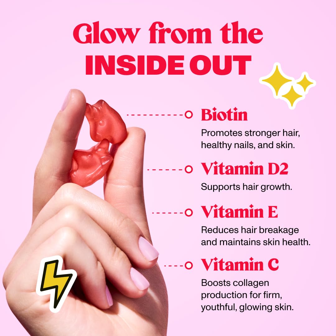 Suplemento vegano sin gluten para fortalecimiento de cabello