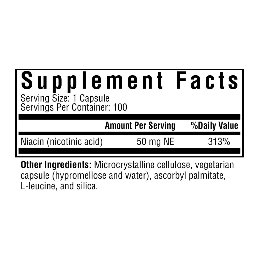 Frasco frontal suplemento vitamina B3 niacina Seeking Health