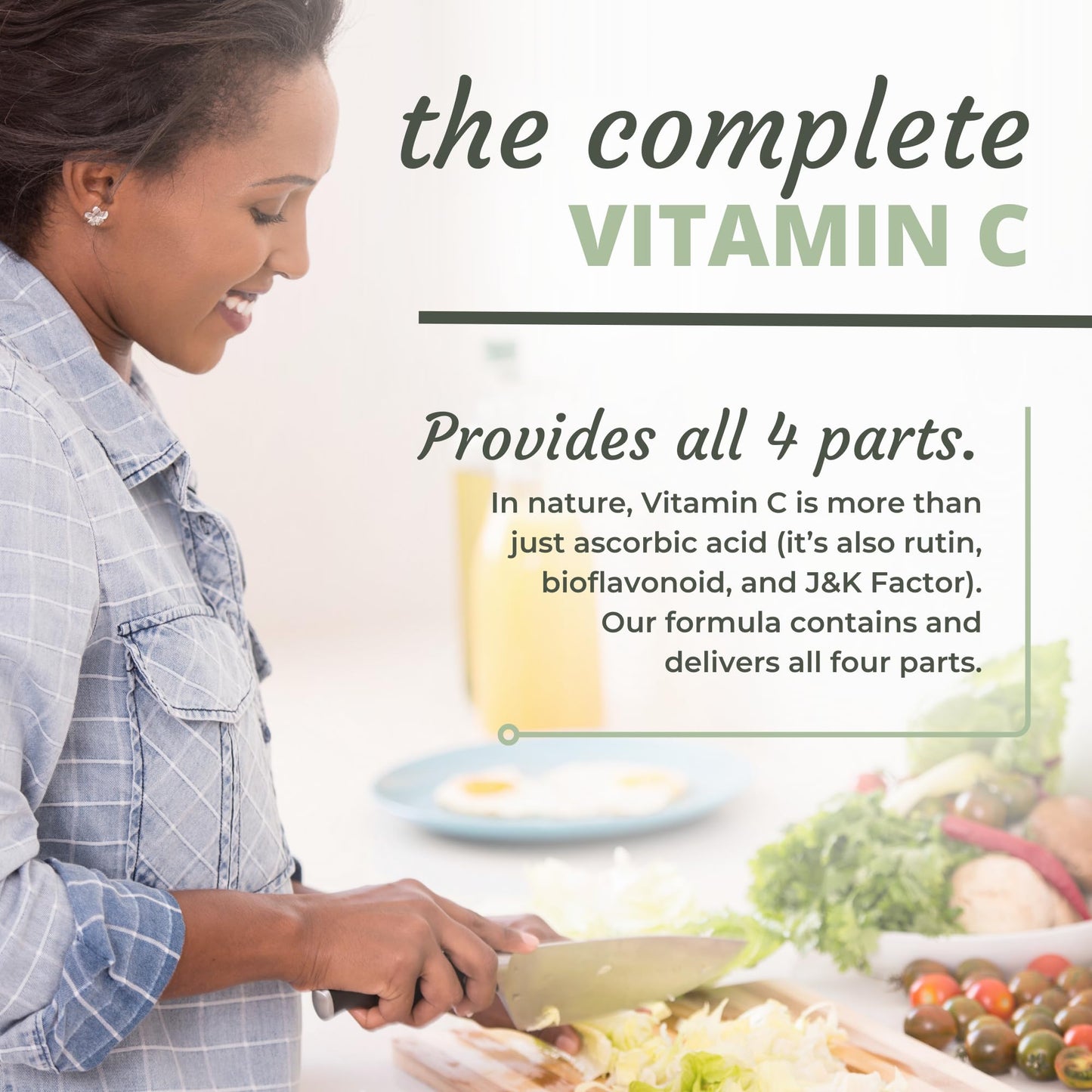 Suplemento vitamina C Whole C masticable