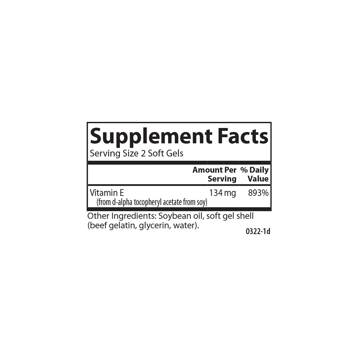 Suplemento de vitamina e Carlson E-Gems 200 iu 250 cápsulas blandas