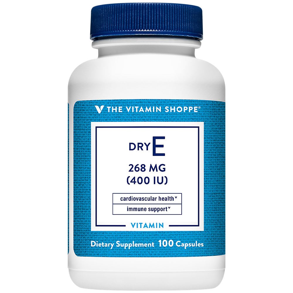 Suplemento vitamina E natural 400 IU The Vitamin Shoppe