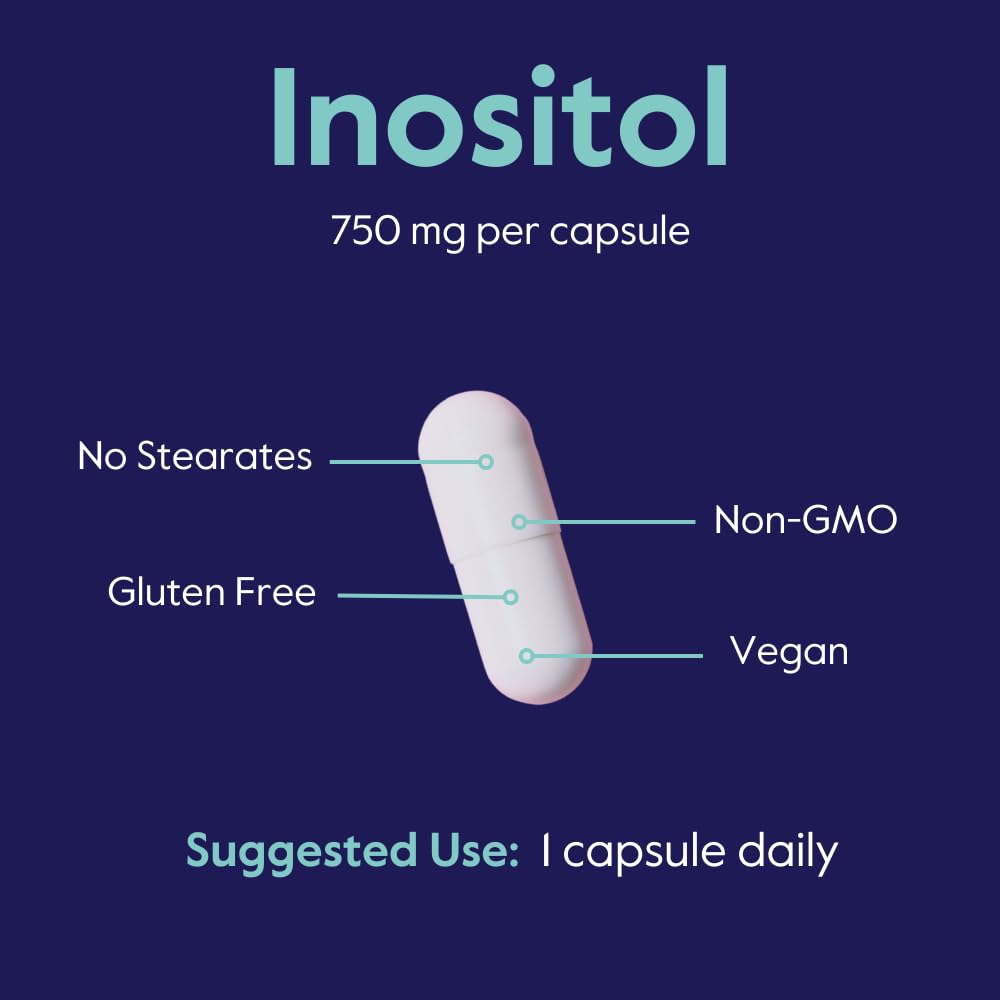 Suplemento vitamínico BESTVITE Inositol para bienestar general