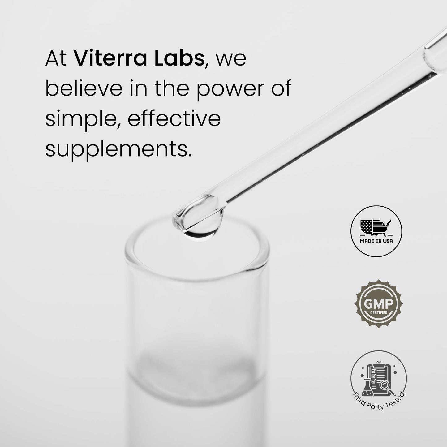 Suplemento vitamínico D3 gotas sin sabor sin GMO