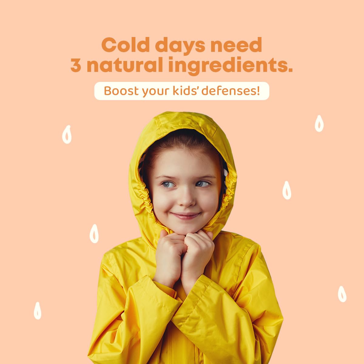 Suplemento vitaminico para niños JoySpring vitamina c y zinc