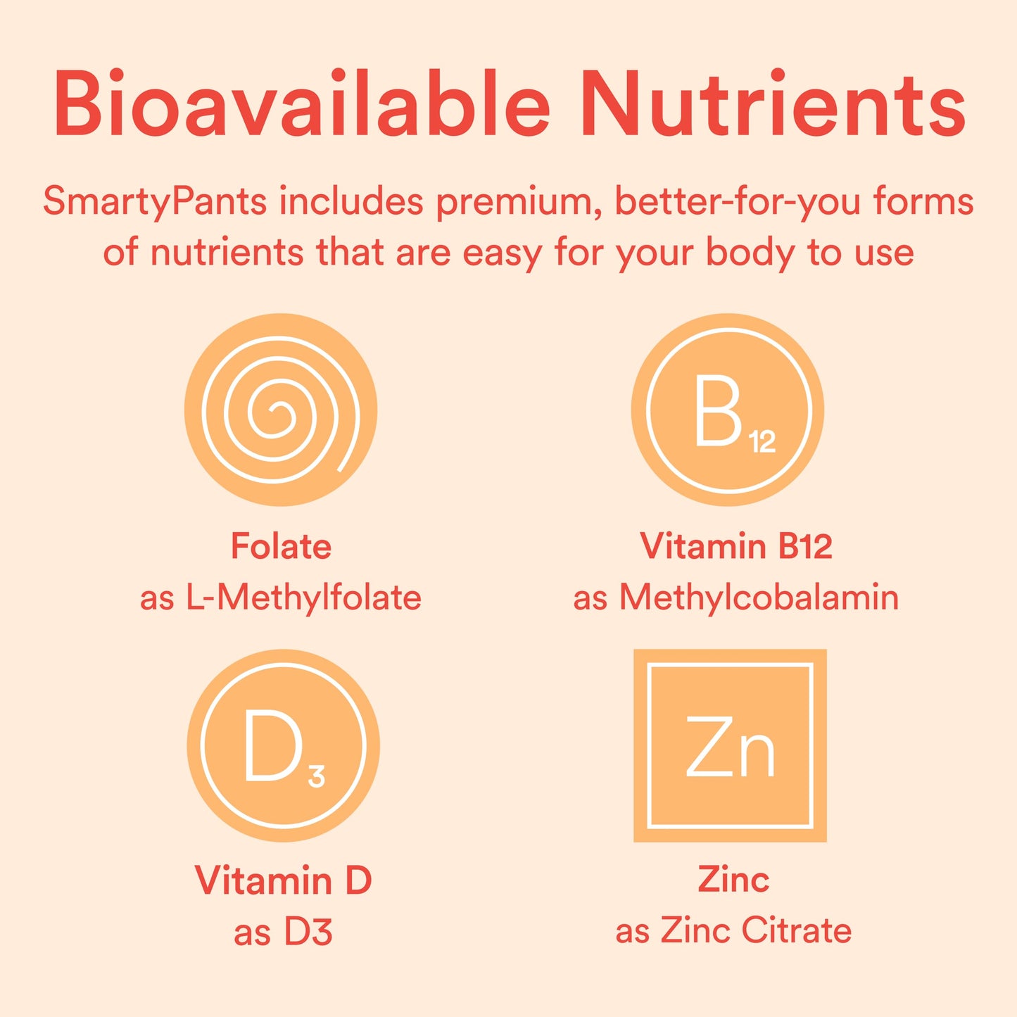 Suplemento vitamínico SmartyPants para niños sabores cherry berries