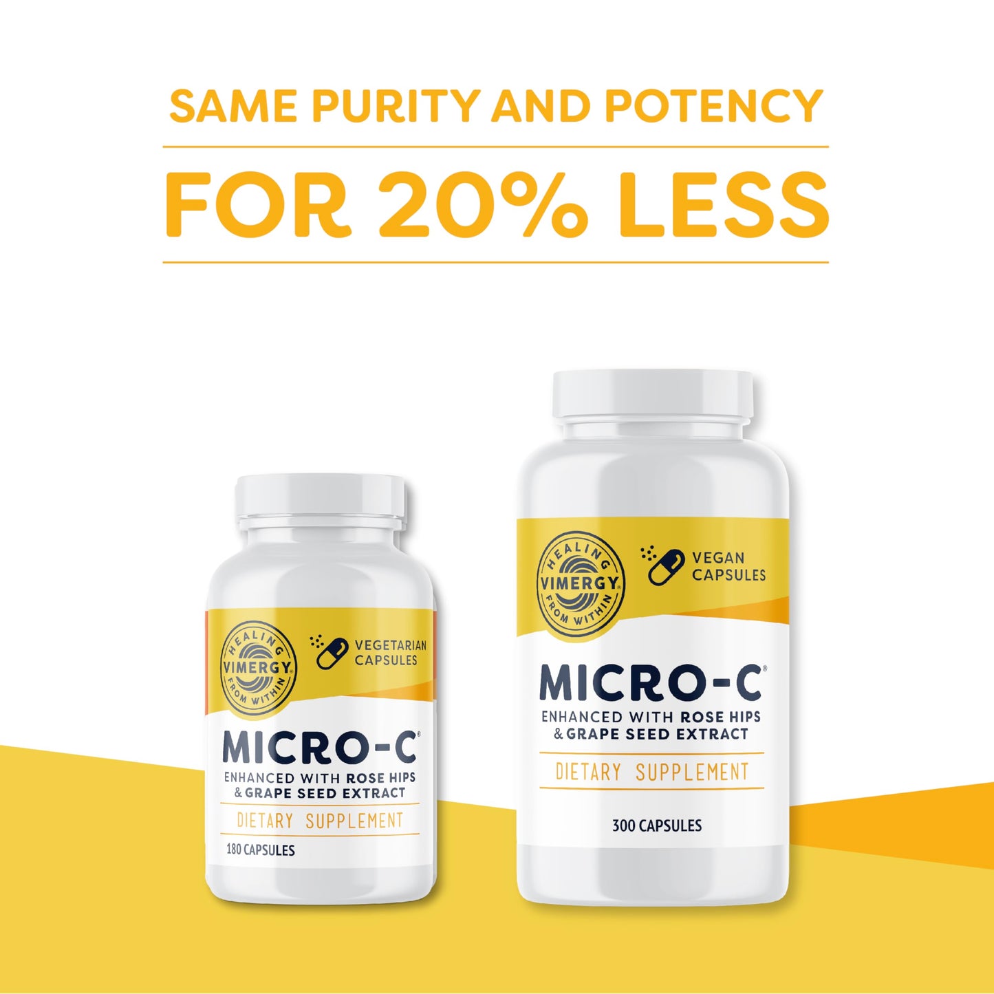 Suplemento vitamínico vegano sin gluten con vitamina c 500 mg
