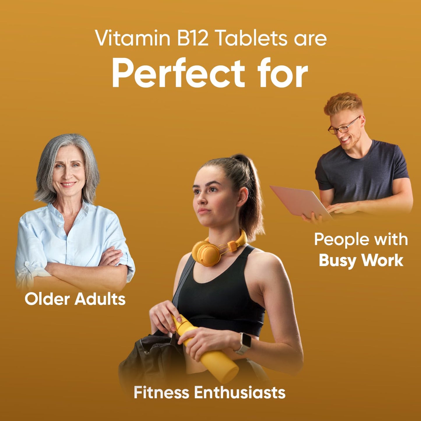 Suplemento WeightWorld vitamina b12 para energía y concentración
