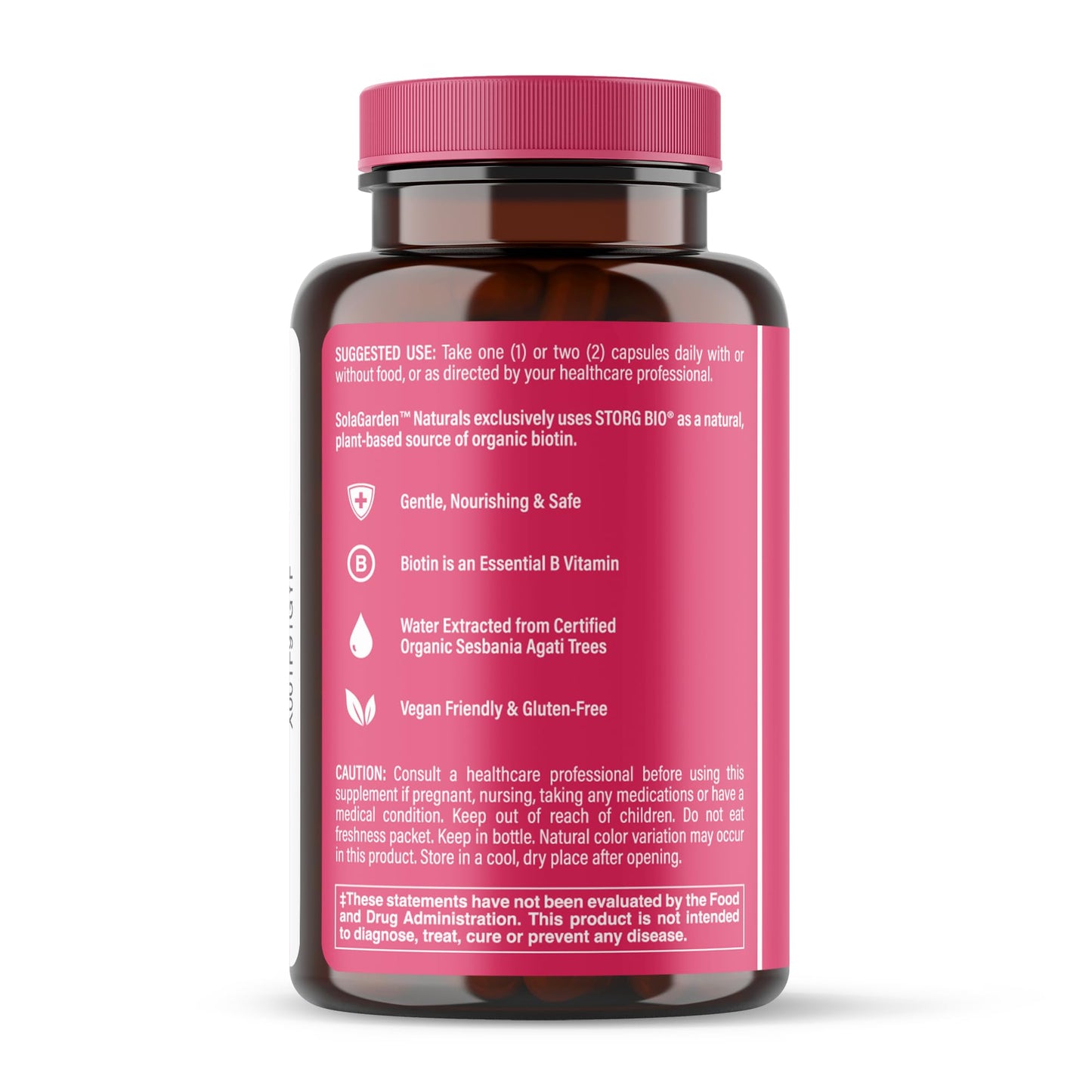 Suplemento Whole Food biotina para salud de cabello piel y uñas