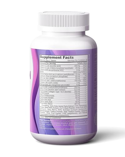 Suplemento ZENV sin gluten para cabello y uñas saludables
