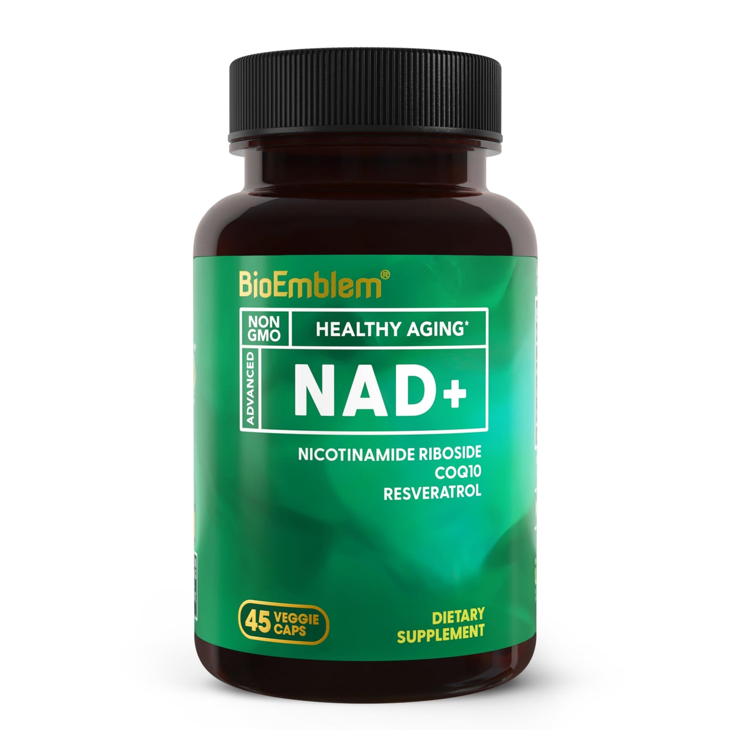 Suplementos antioxidantes BioEmblem vitamina D3 K2 y NAD+
