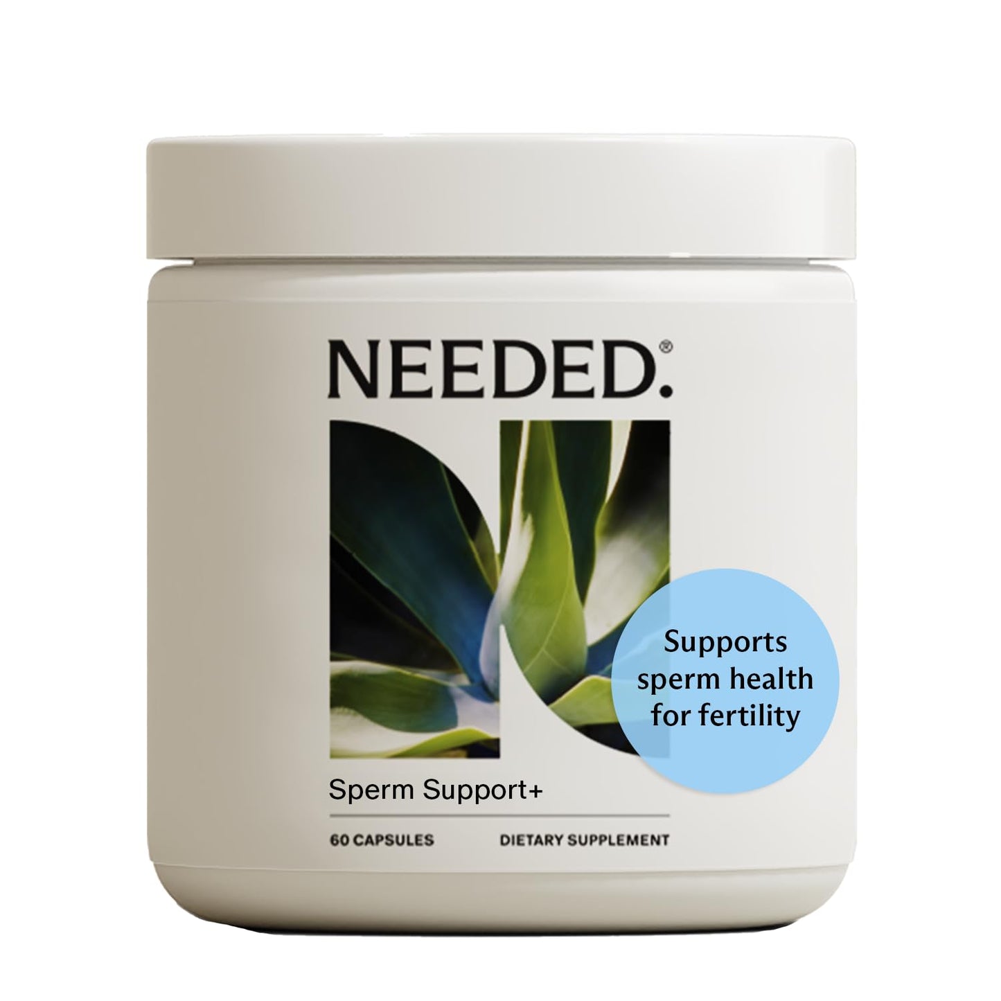 Suplementos de fertilidad masculina Needed 120 cápsulas